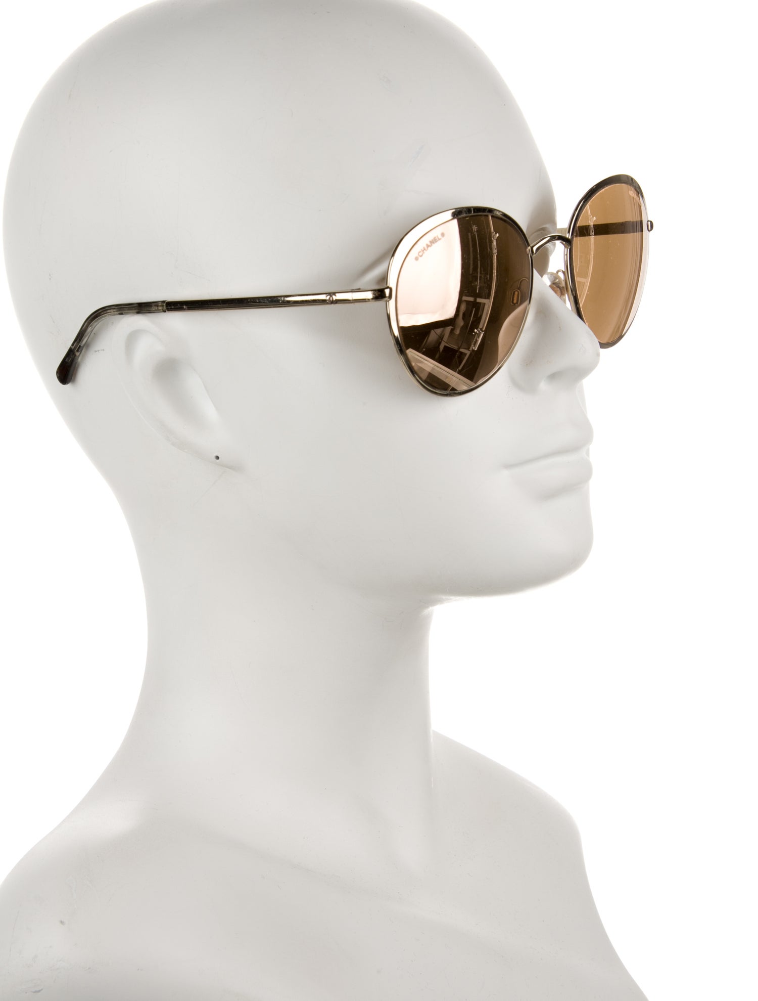 Chanel Interlocking CC Logo Oversize Sunglasses